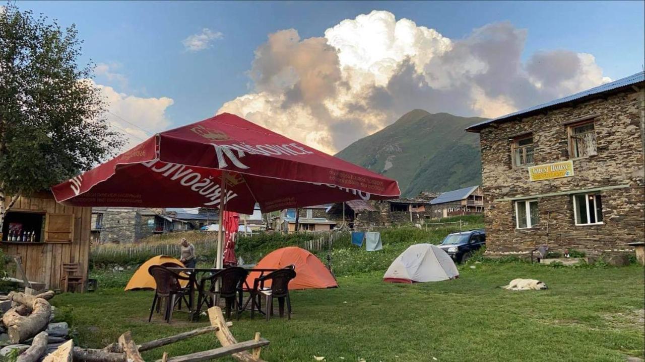 Chvibiani Guesthouse & Bar Ushguli Ngoại thất bức ảnh